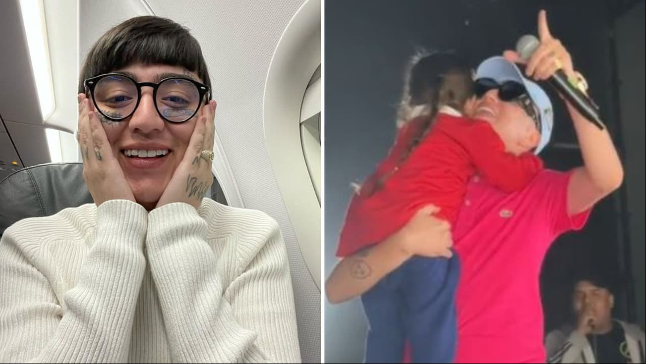 Dani Flow canta tema sexual junto a su pequeña hija en pleno concierto y desata polémica