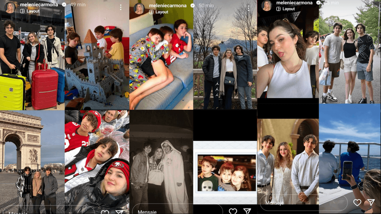 Hija de Alicia Villarreal publica fotos junto a sus hermanos y lanza mensaje sobre su mamá