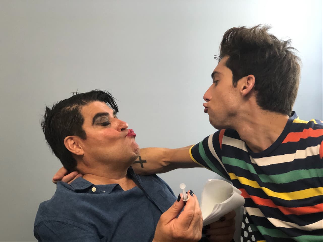 El Burro van Rankin y Mauricio Garza interpretan a 'Paco' y 'Fran' en esta serie de comedia donde son padre e hijo, los protagonistas. Y no pierden oportunidad para demostrarse su gran cariño.