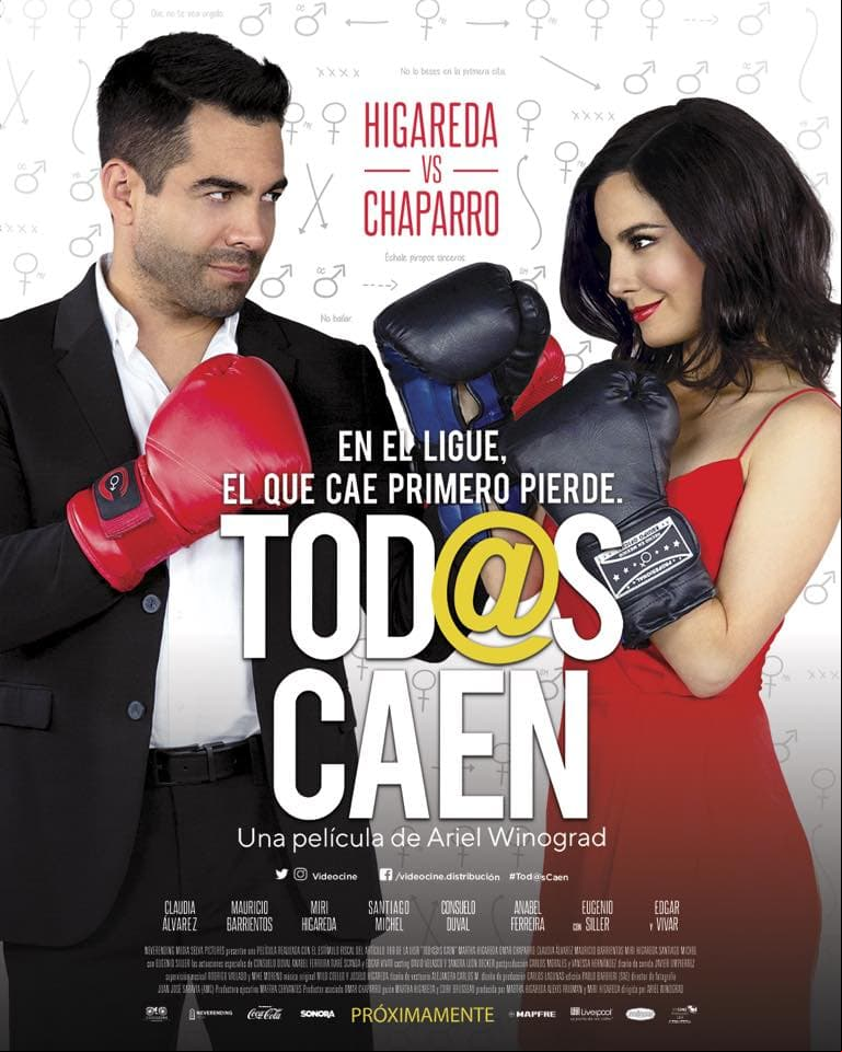 Martha Higareda y Omar Chaparro regresan como pareja protagónica al cine con 'Todos caen'