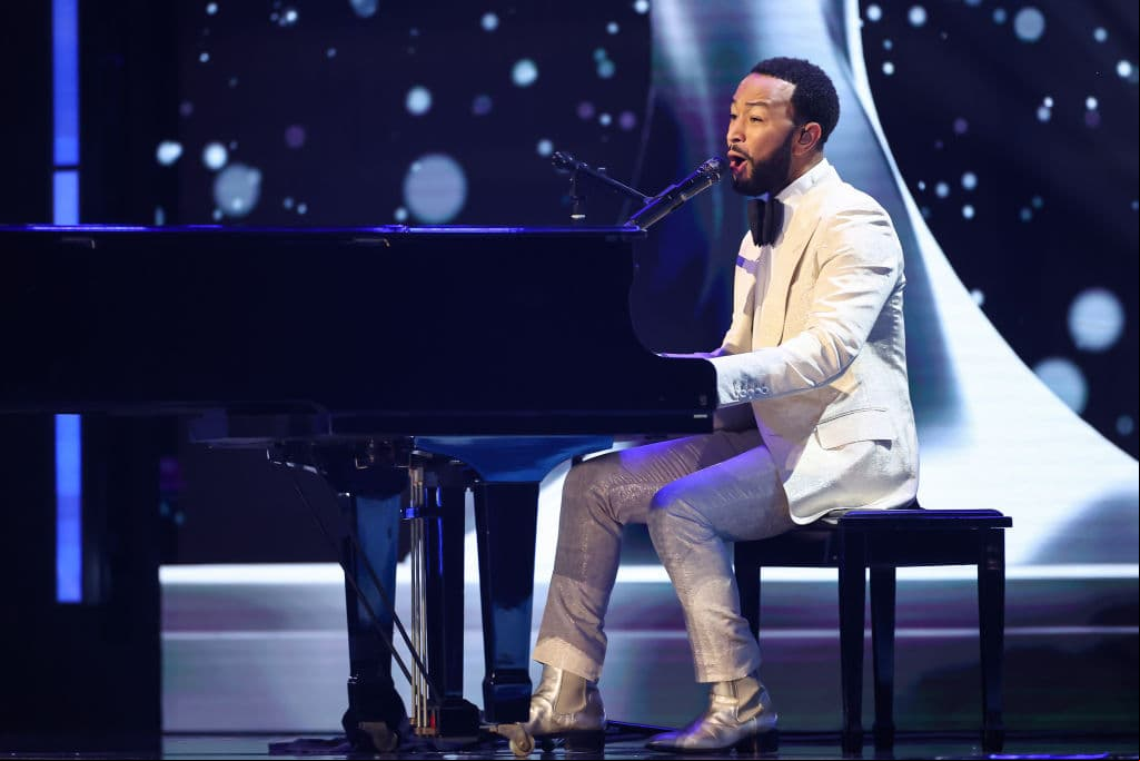 John Legend en Miss Universo 2023, en El Salvador