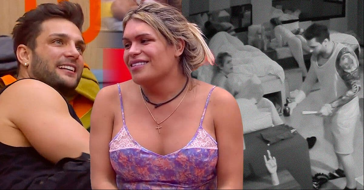¡Se puso caliente la cosa! Wendy le hace ojitos a Nicola y él por poco se mete en su cama