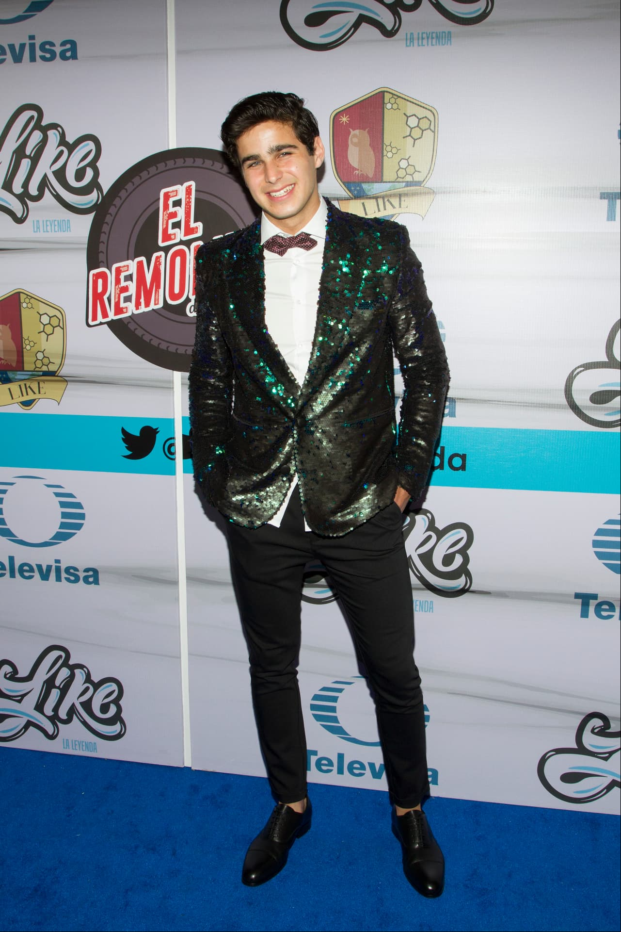 Mauricio Abad fue uno de los más elegantes y atractivos de la noche