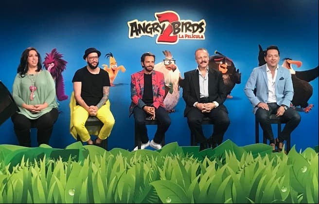 Estrenan 'Angry Birds 2' con la voz de Eugenio Derbez, Regina Orozco, Faisy y Bazooka Joe