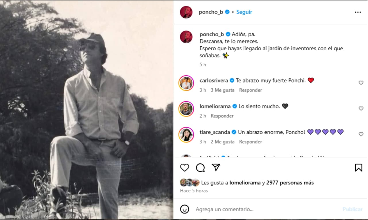 Papá de Poncho Borbolla de "Me caigo de Risa".