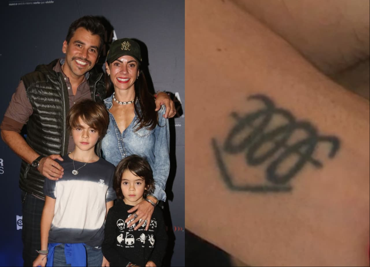 En Minuto para Ganar VIP, Mauricio Barcelata compartió el significado del tatuaje que comparte con su esposa María José en el antebrazo. “Cuando lo volteas ves una casita con todos adentro”, dijo.