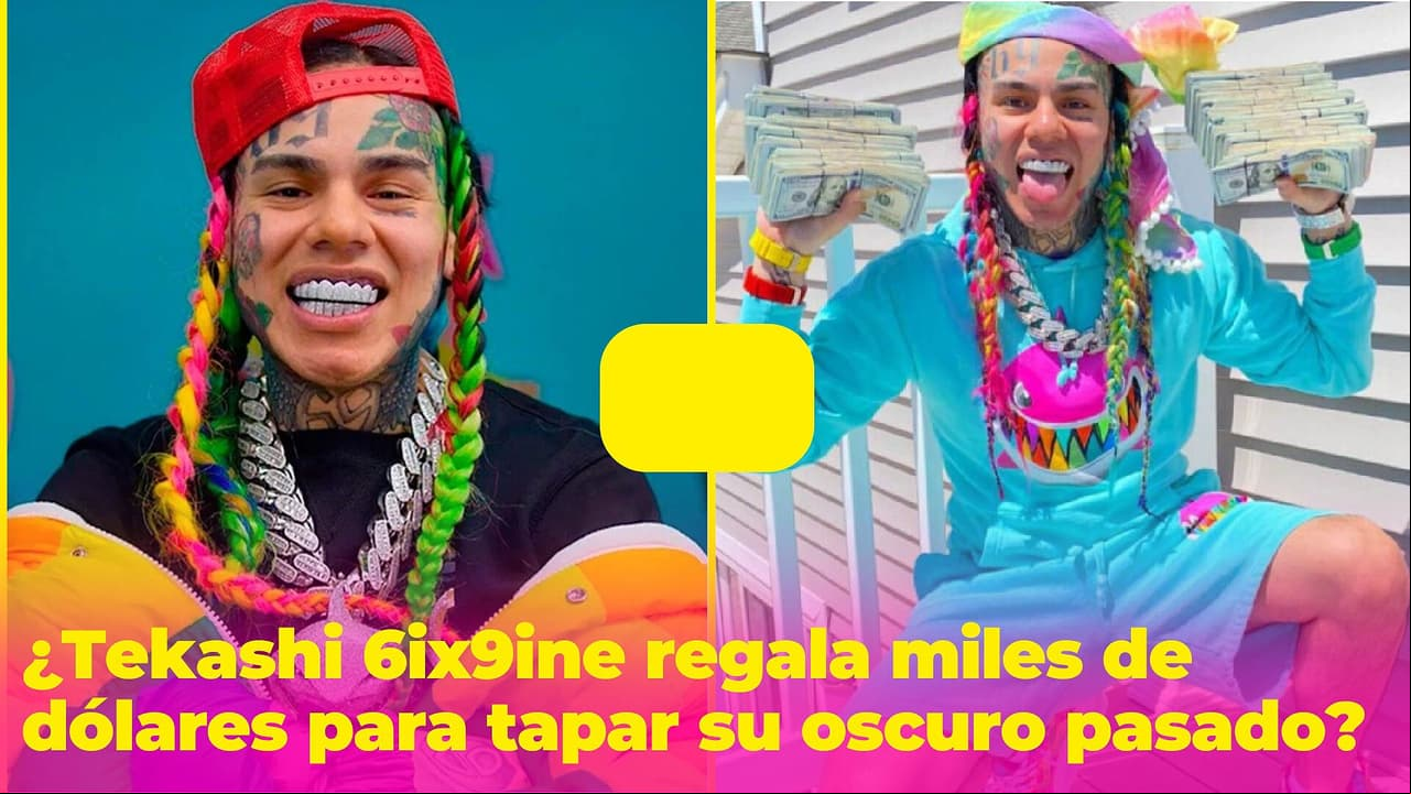 ¿Por qué Tekashi 6ix9ine regala miles de dólares? Su oscuro pasado sigue dando de qué hablar