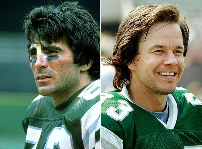 <b>Mark Wahlberg – Vincent Papale – Invencible 2006</b> - Basado en un suceso real ocurrido en 1976. Vince Papale, un hombre de treinta años, barman y profesor a tiempo parcial, era un aficionado de los Philadelphia Eagles que sólo había jugado al fútbol americano un año en el instituto.