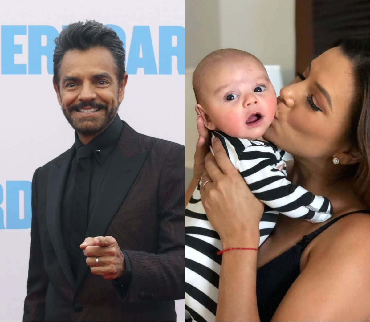 Eugenio Derbez enloquece con el hijo de Eva Longoria