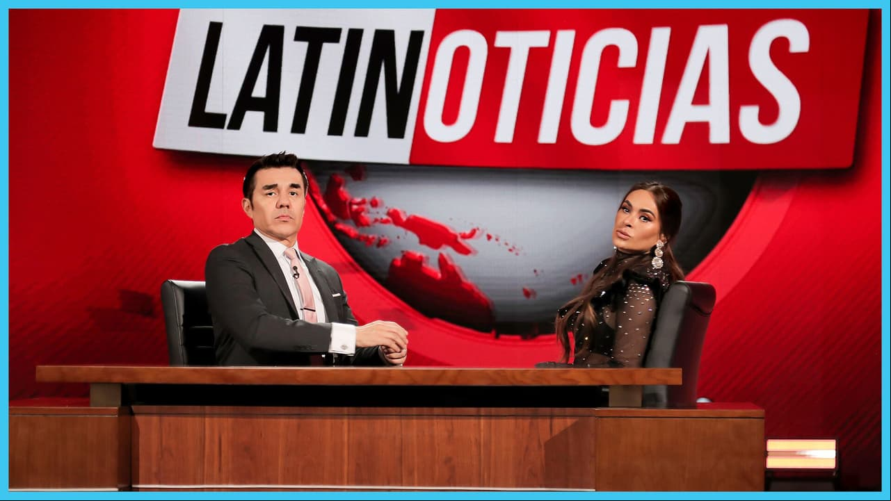 Galilea Montijo se convierte en 'conductora de noticias' con Adrián Uribe