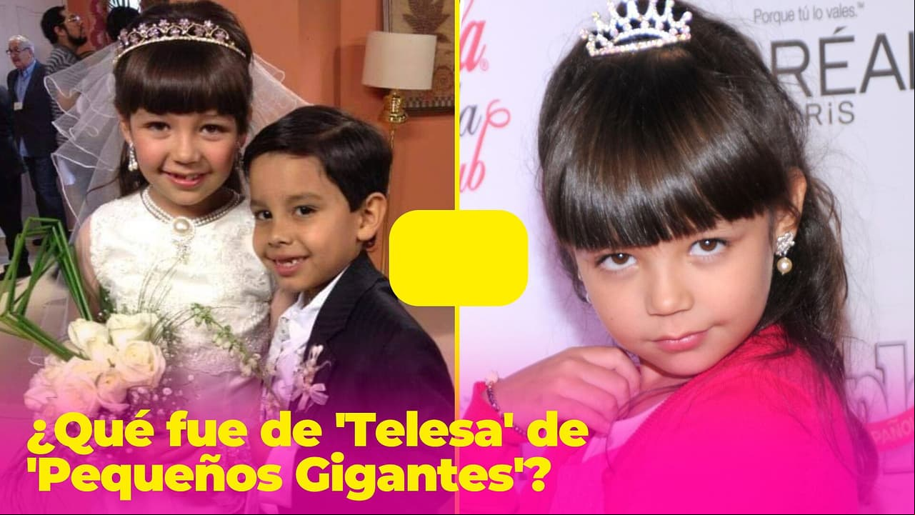 ¿Qué fue de 'Telesa' de 'Pequeños Gigantes'? Así se ve ahora y a esto se dedica