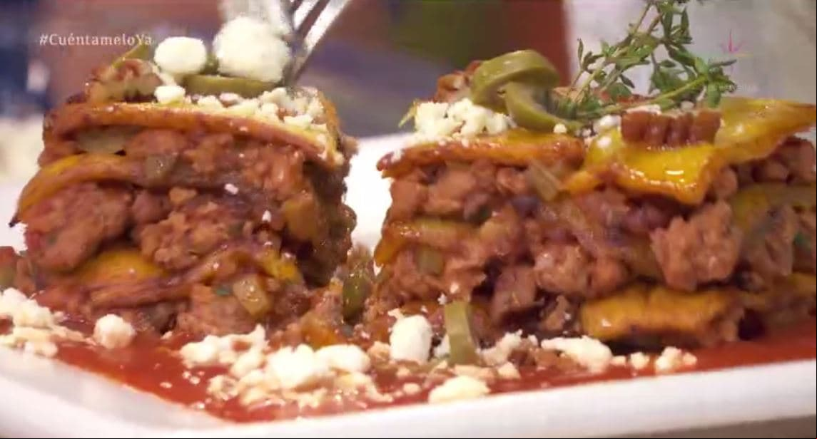 RECETA: Pastel de carne con plátano macho