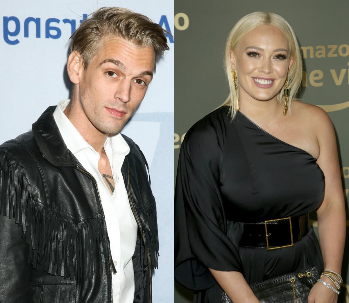 Hilary Duff y Aaron Carter fueron pareja en el 2000. Pero cuatro años después el cantante le comenzó a coquetear en Twitter, por lo que la actriz tuvo que rechazarlo en televisión. “No sé qué decir al respecto. Fue hace muchos años. Literalmente no lo he visto en mucho tiempo, así que es algo incómodo”, precisó con Andy Cohen.