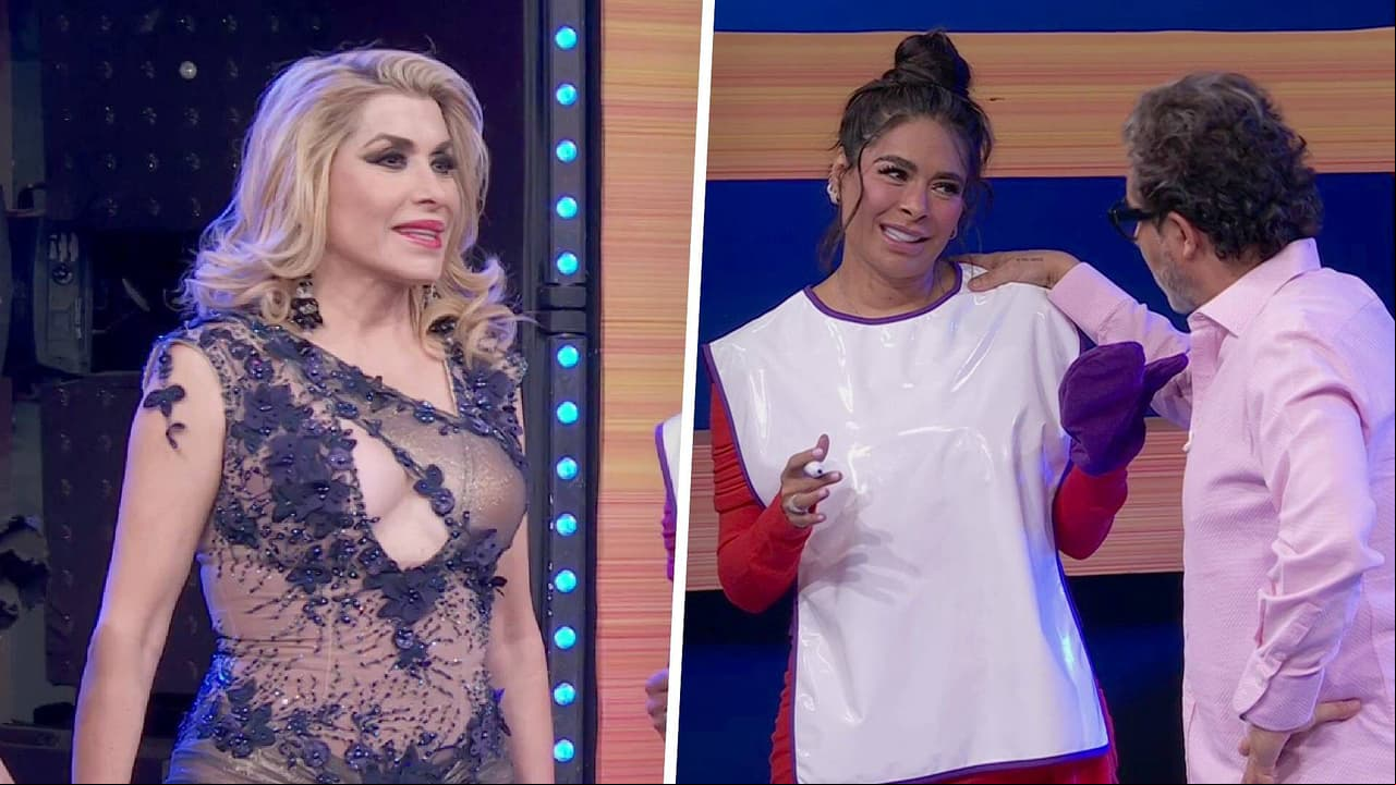 Dulce asombrada por los dotes artísticos de Galilea Montijo en '¿Qué dibujo?'