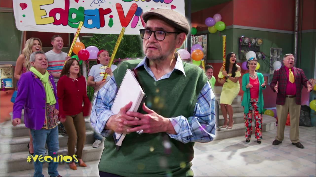 Edgar Vivar en Vecinos