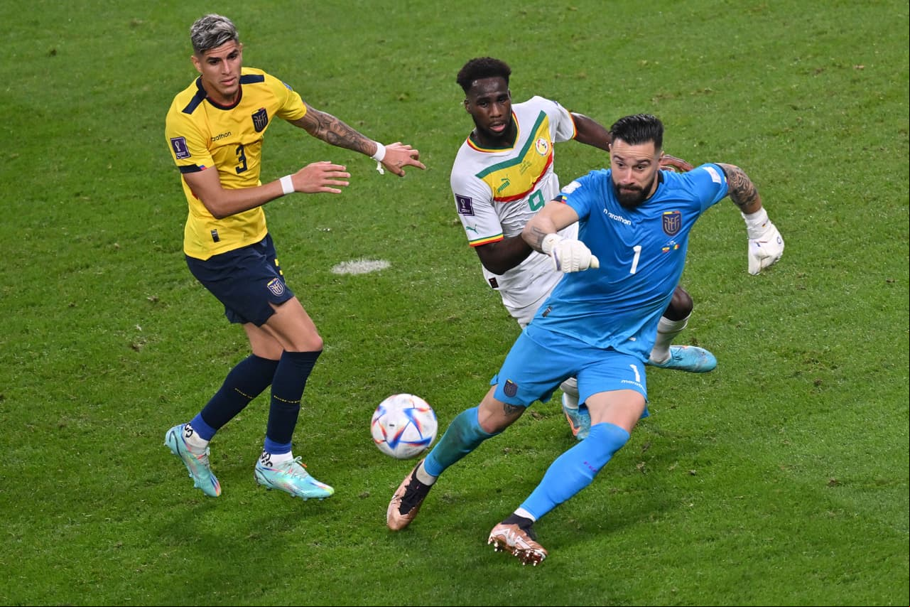 Senegal venció 1-2 a Ecuador con goles de Ismaila Sarr (44’) y Kalidou Koulibaly (70’) para eliminar a La Tri y clasificar a los Octavos de Final del Mundial Qatar 2022.