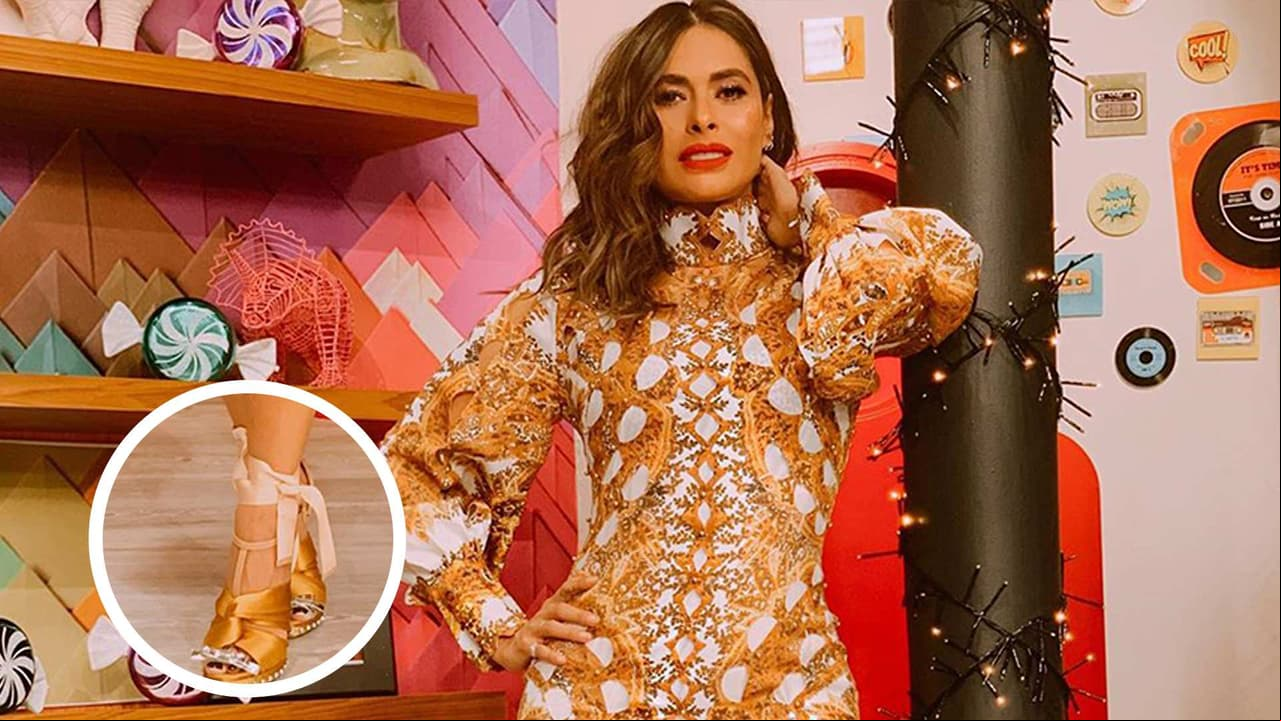 “Chica Dora”: Galilea Montijo deslumbra con elegante vestido