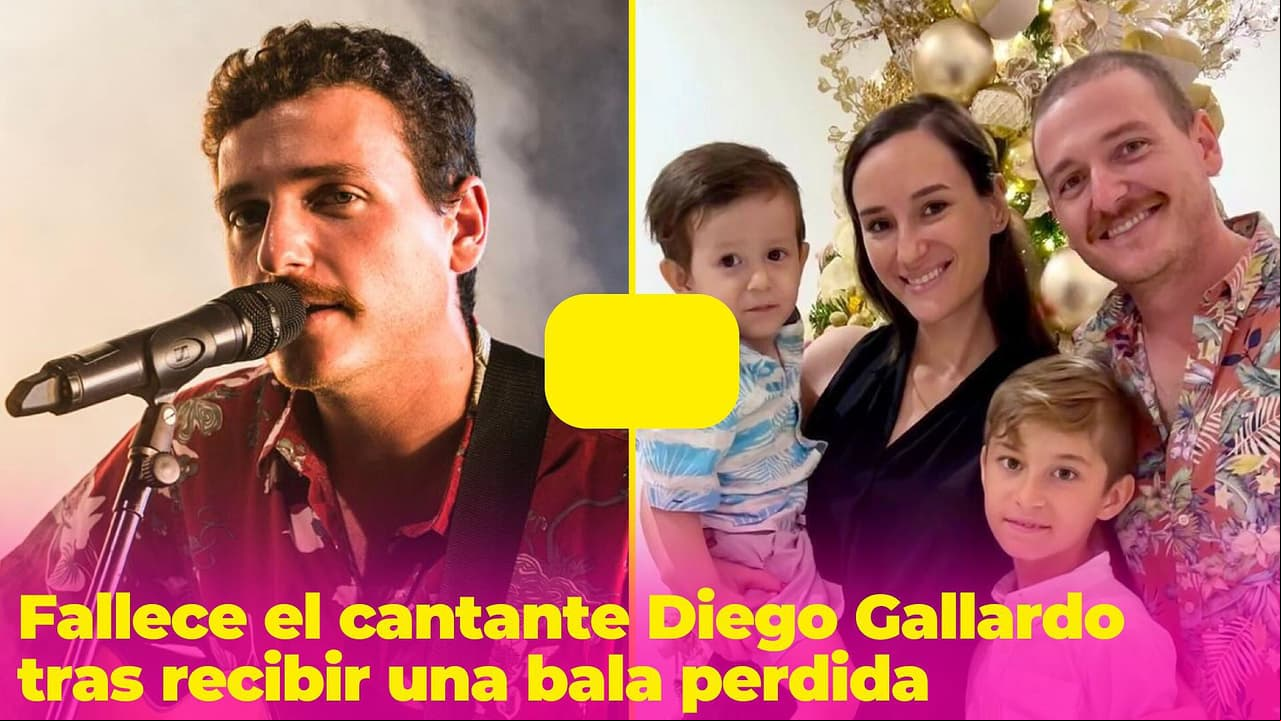 Diego Gallardo murió por una bala perdida: el cantante se dirigía a recoger a su hijo