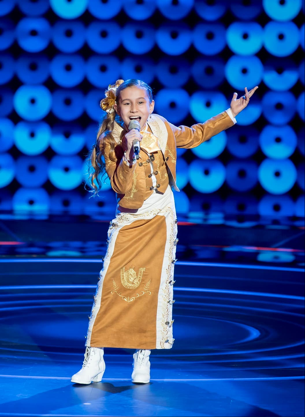Ángela Martínez interpretó "La tequilera" y se quedó con Carlos Rivera.