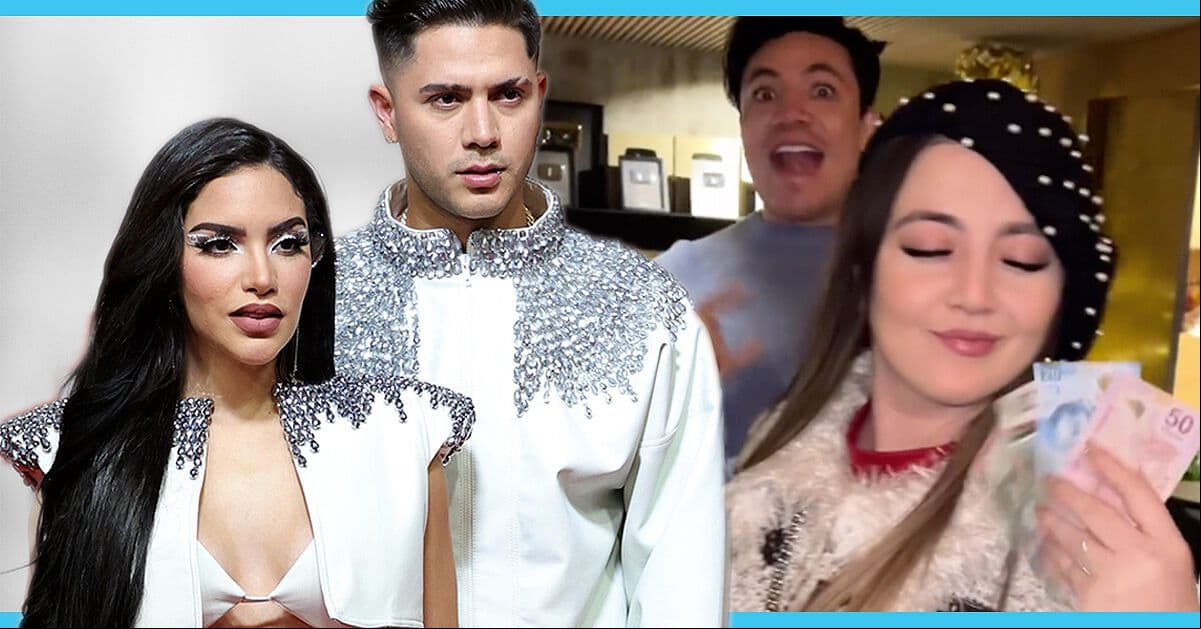 Kimberly Loaiza y JD Pantoja regalan dinero en lujosa posada