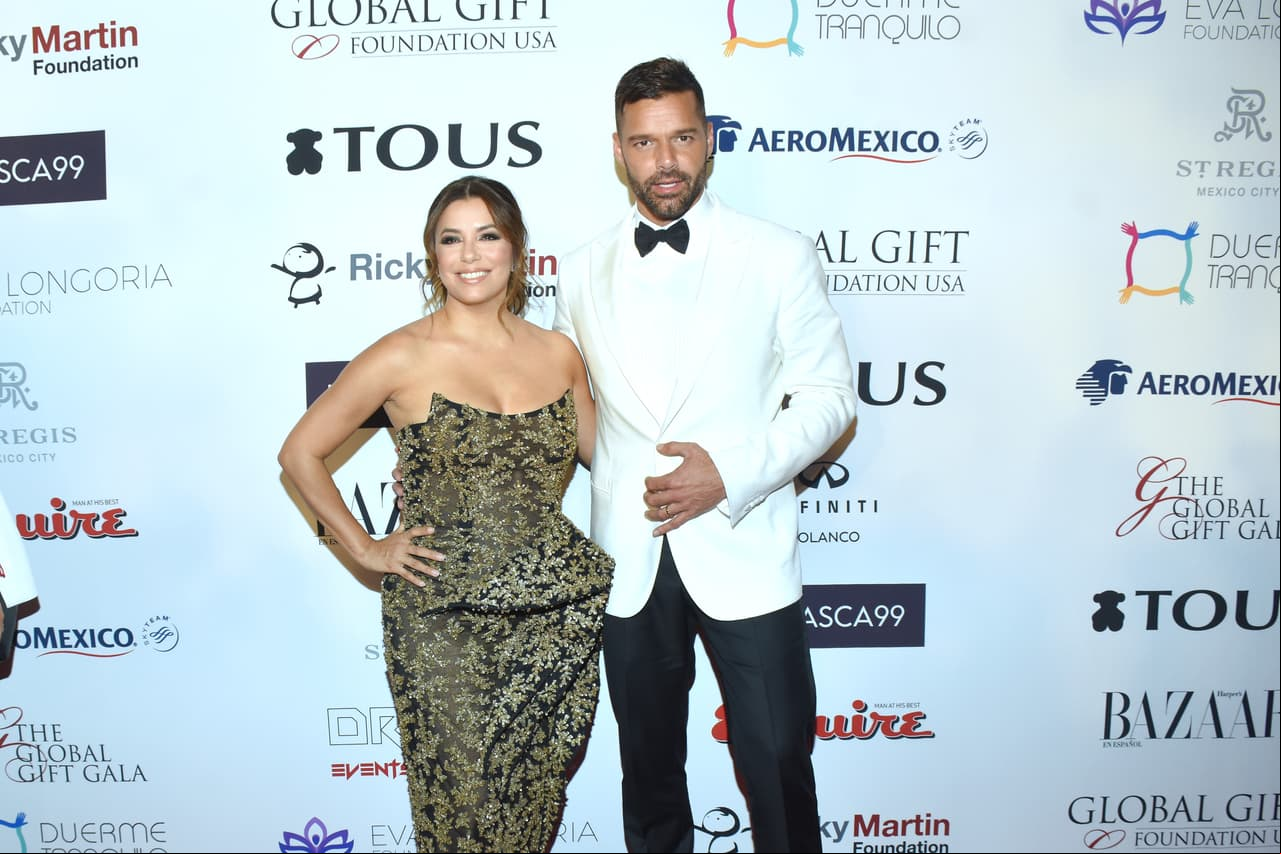 Eva Longoria aseguró que Ricky Martin ha sido el mejor padre para los gemelos, Matteo y Valentino