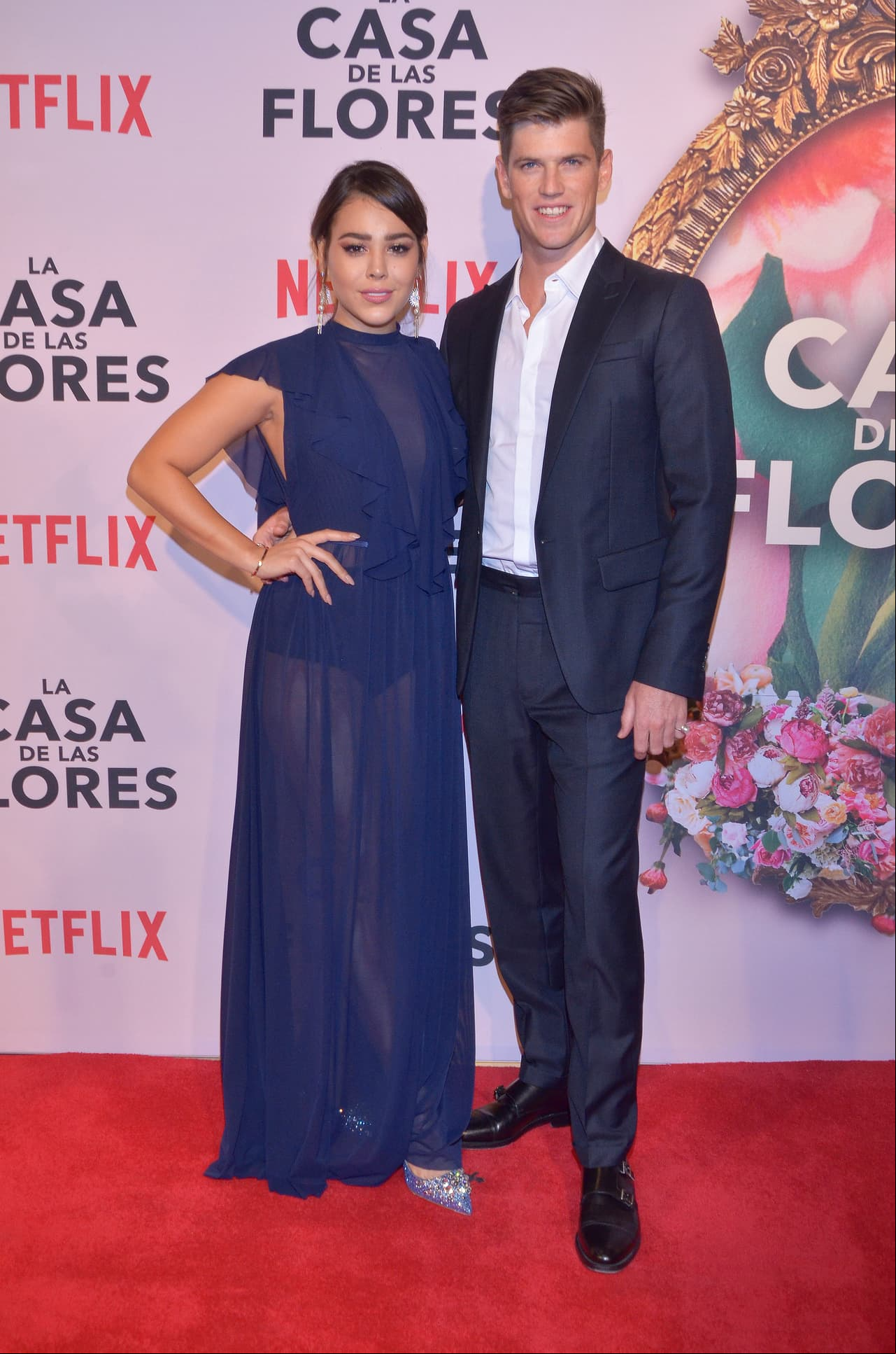 Danna Paola fue una de las más sexys y llamó la atención por desfilar junto al español Miguel Bernardeau