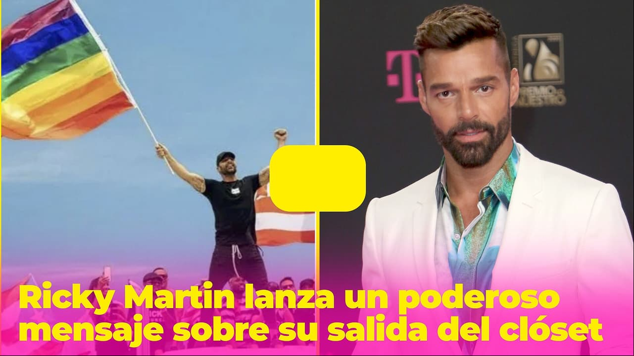 “No fue fácil para mí”: Ricky Martin lanza un poderoso mensaje sobre su salida del clóset