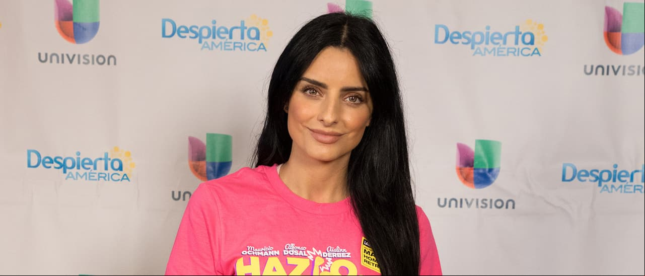 Aislinn Derbez muestra el rostro de su hija Kailani