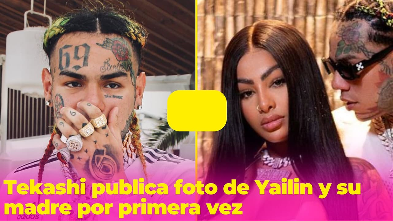 Reportan que Tekashi agredió a Yailin: él ignora los rumores y publica una foto de ella con su mamá