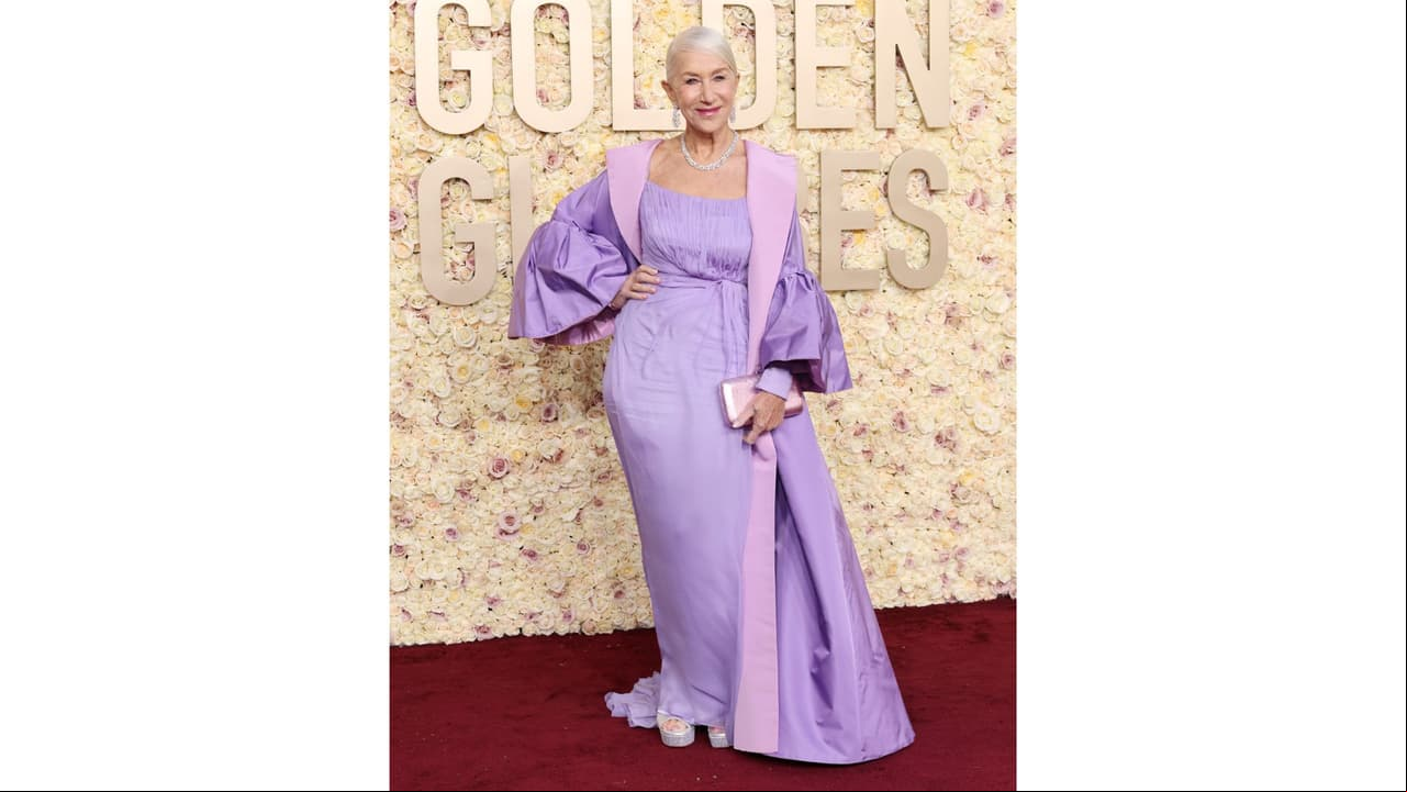 La actriz Helen Mirren.
