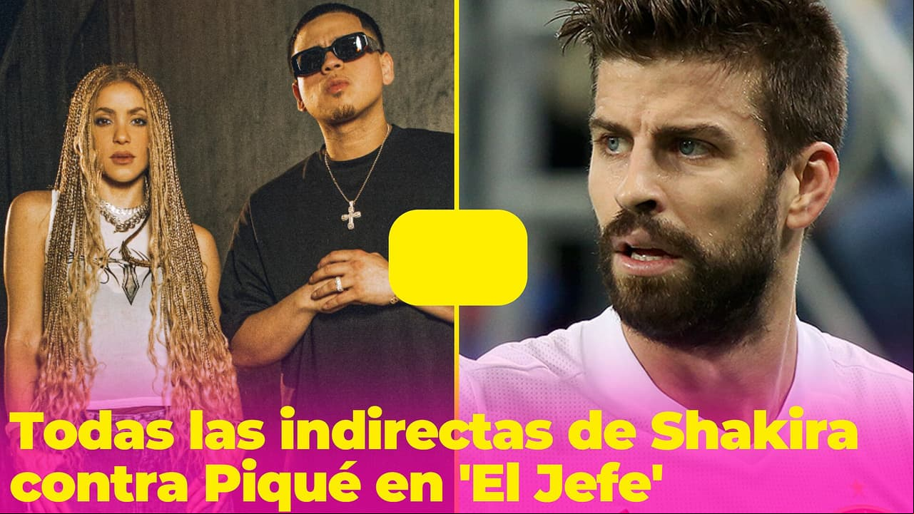 Shakira lanza nuevos mensajes e indirectas para Piqué en su canción ‘El Jefe’ con Fuerza Regida