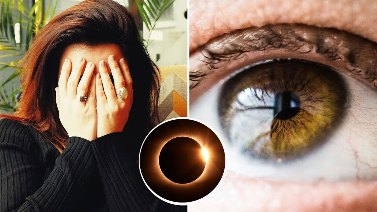 Vieron el eclipse lentes especiales y ahora tienen las pupilas 'deformes': ¿qué les pasó?
