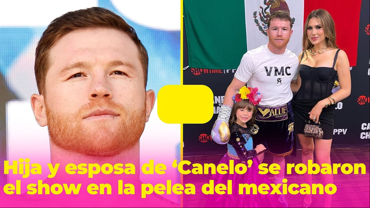Mientras 'Canelo' Álvarez ganó su pelea, su hija y esposa derrocharon así lujo y moda: video
