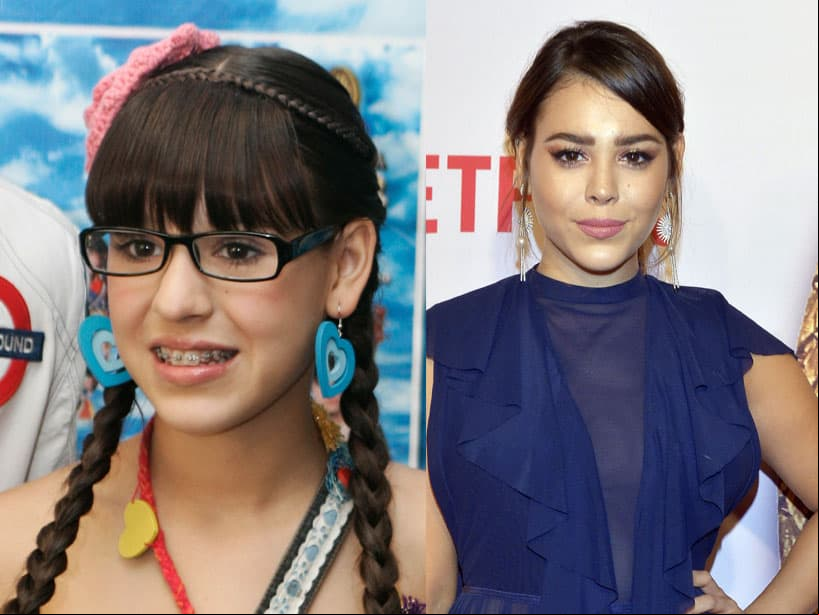 Danna Paola. La actriz itió en 2015 haberse sometido a una cirugía plástica en la nariz por motivos de salud. “Mi tabique estaba muy mal, estaba apretando uno de mis cornetes y yo ya respiraba mal, colocaba mal al cantar y eso es grave”, expresó en entrevista a Quién.