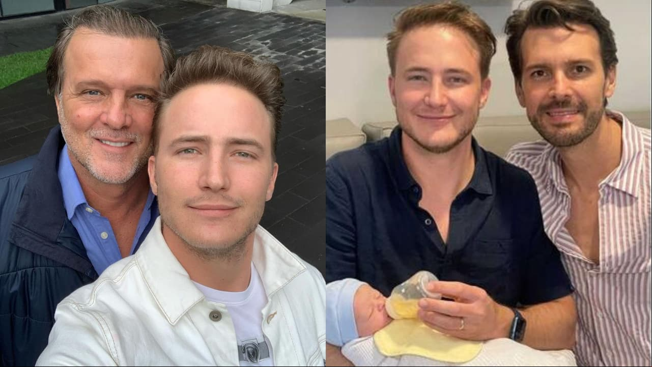 Hijo de René Strickler publica nuevas fotos del primer nieto del actor