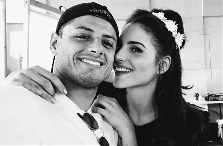 Andrea Duro y 'Chicharito' mostraban su amor en redes