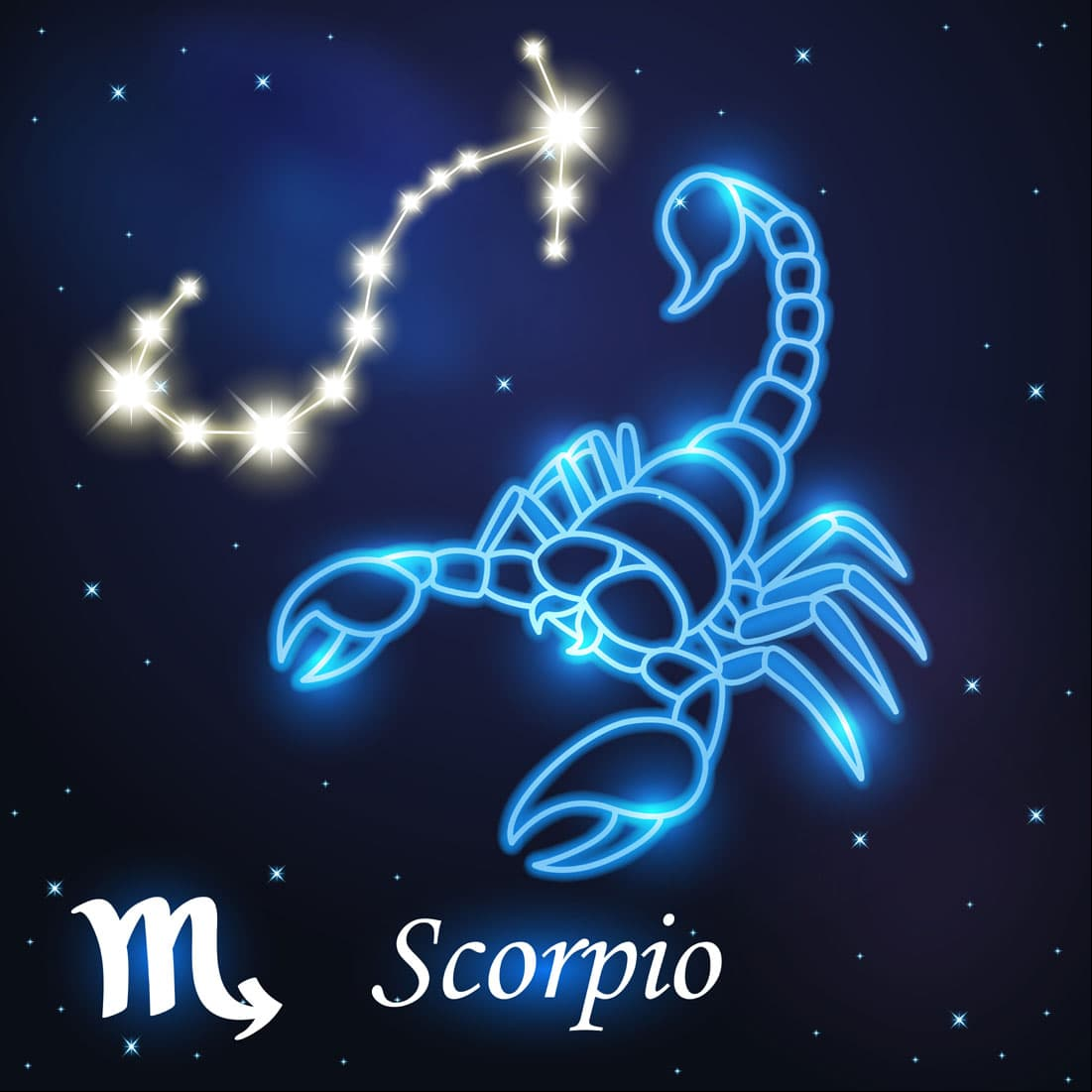 Escorpión. Tus números mágicos son 10 y 44 y tu color es el negro.