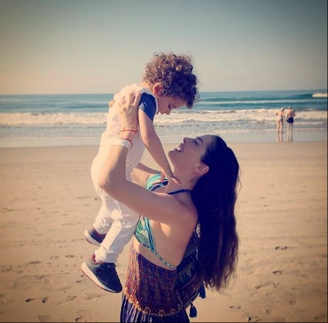 Danna García celebra los tres años de su hijo con tierna foto inédita