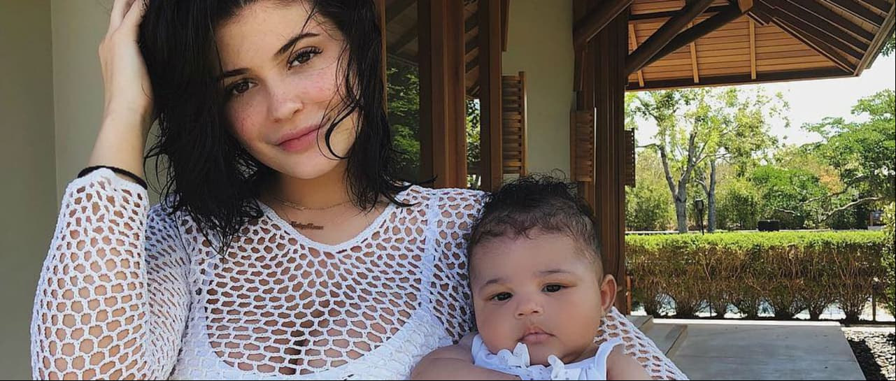 Fans de Kylie Jenner dicen que su hija ¡es del guardaespaldas!