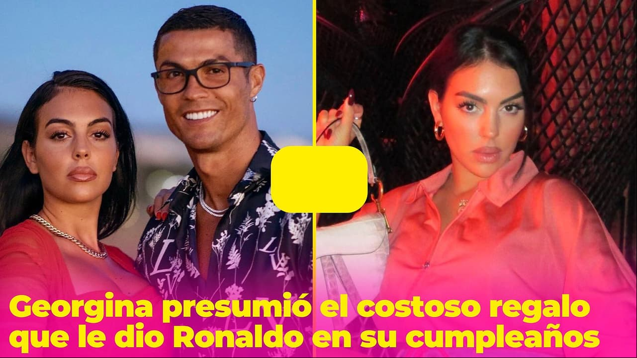 Cristiano Ronaldo le dio un reloj carísimo a Georgina Rodríguez, pero le dicen que "se ve barato"