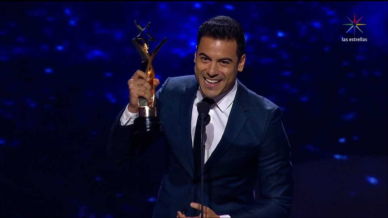La canción ‘Me muero’ de Carlos Rivera ganó como Mejor Tema de Telenovela en los Premios TVyNovelas 2019