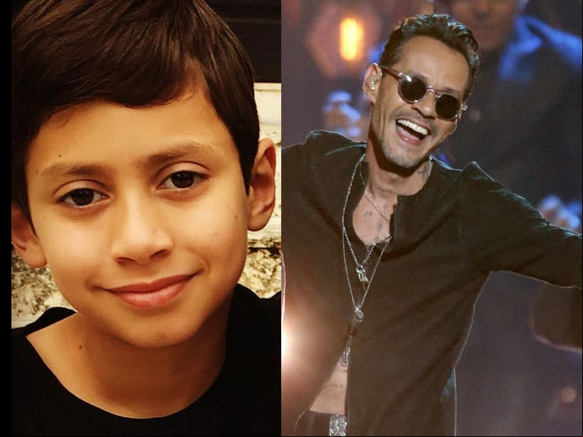 ¿Habías notado el gran parecido entre Max y Marc Anthony?