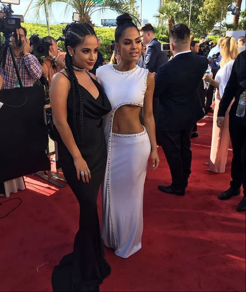 Becky G y Natti Natasha (FOTO: Twitter Trend57)