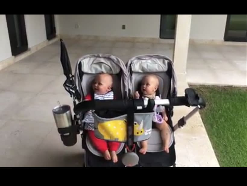 A través de Instagram, Enrique comparte diversos videos de cómo se divierte con Nicholas y Lucy, quienes no paran de reír con sus ocurrencias.