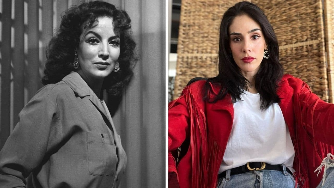 Así luce Sandra Echeverría caracterizada como María Félix para su serie