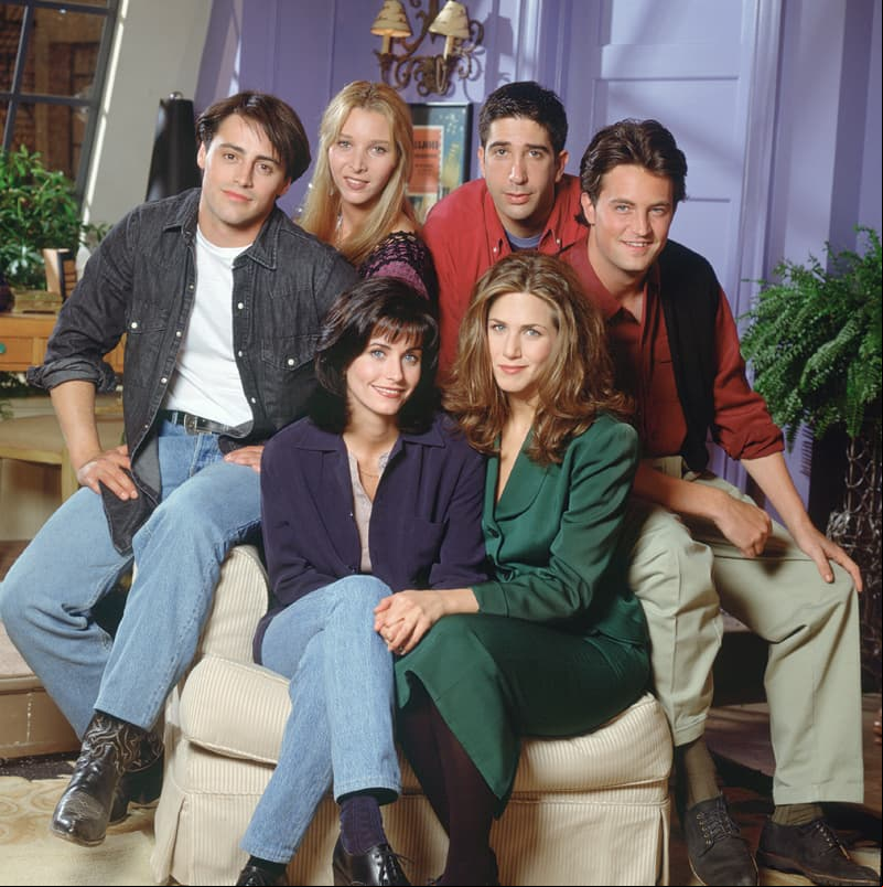 Primer episodio de 'Friends' tiene un error y nadie se percató