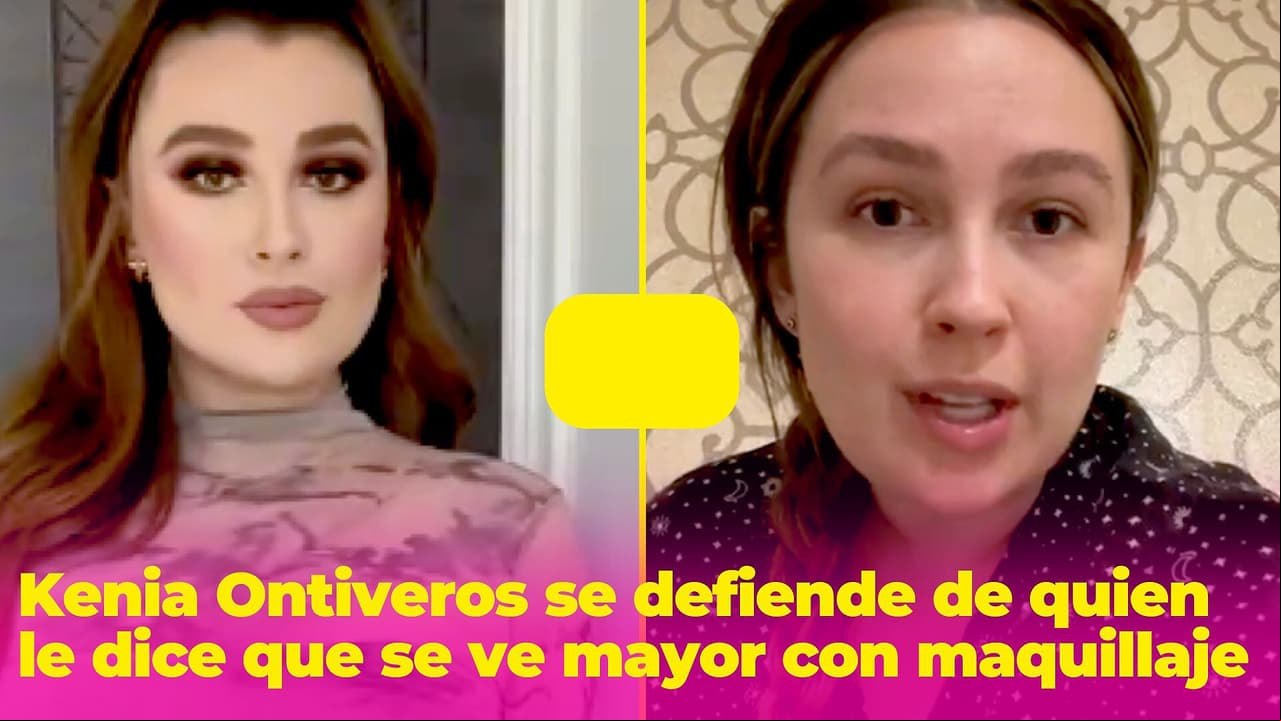 Kenia Ontiveros estalla contra los 'haters' que dicen que se ve de 40 por usar su línea de maquillaje