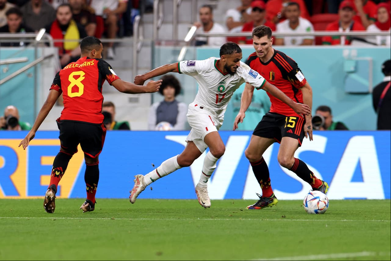 Marruecos fue mejor equipo y se impuso de manera contundente a Bélgica.