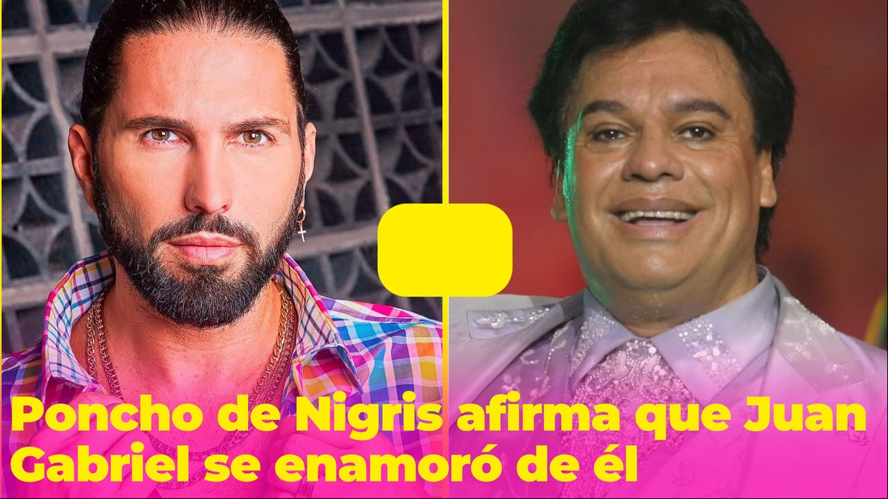 "Ya quisieras": Poncho de Nigris asegura que Juan Gabriel se enamoró de él, pero el Internet no le cree
