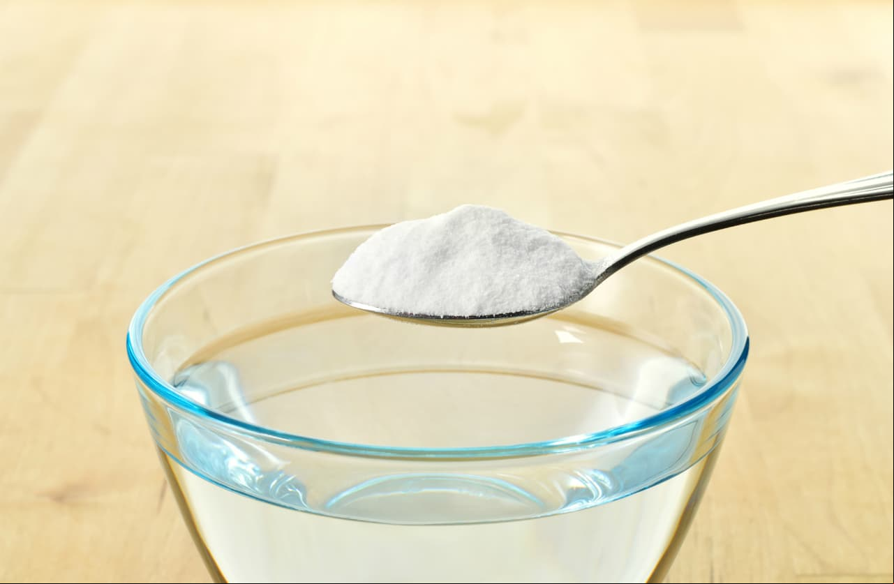El bicarbonato de sodio tiene propiedades antisépticas y antiinflamatorias